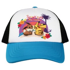 Pokemon - Pikachu and Eevee Snapback Trucker Hat